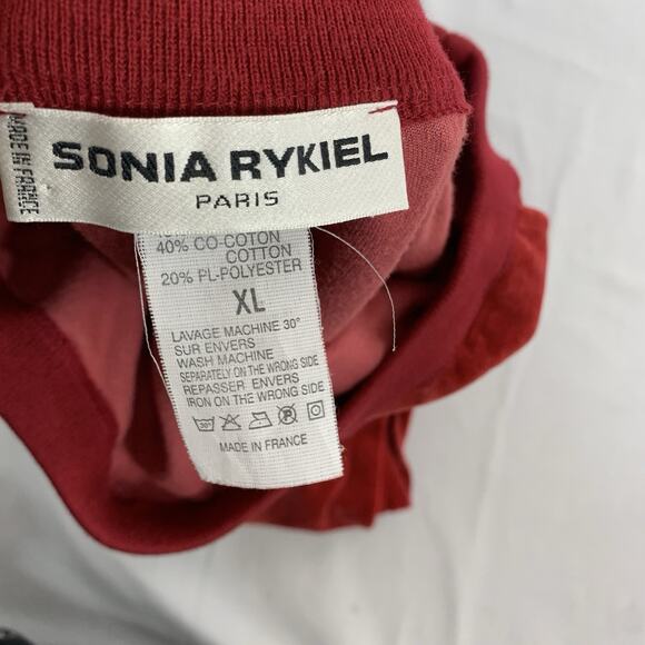 Sonia Rykiel Burgundy Red Sweatpants Size XL - Picture 5 of 12